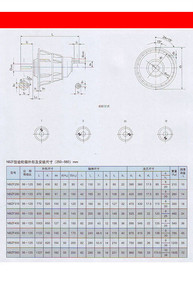 NBZF型行星齿轮减速机