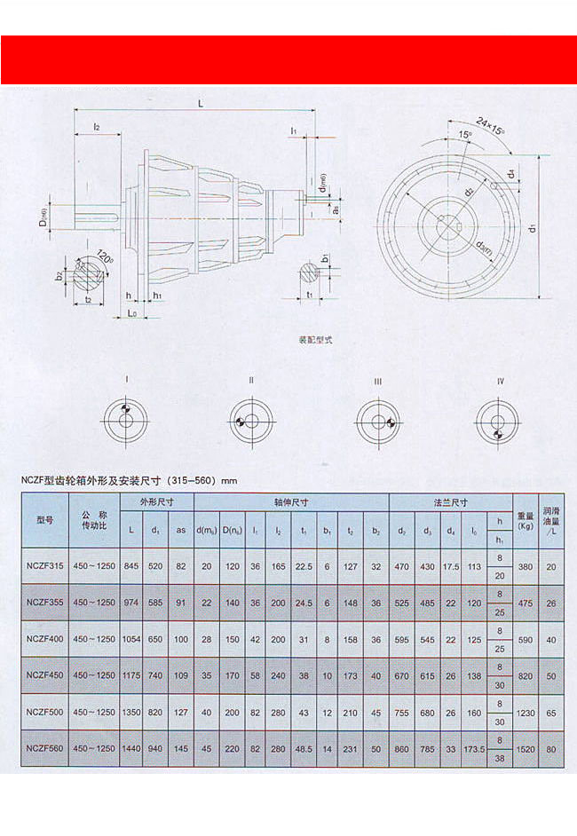 NCZF型行星齿轮减速机